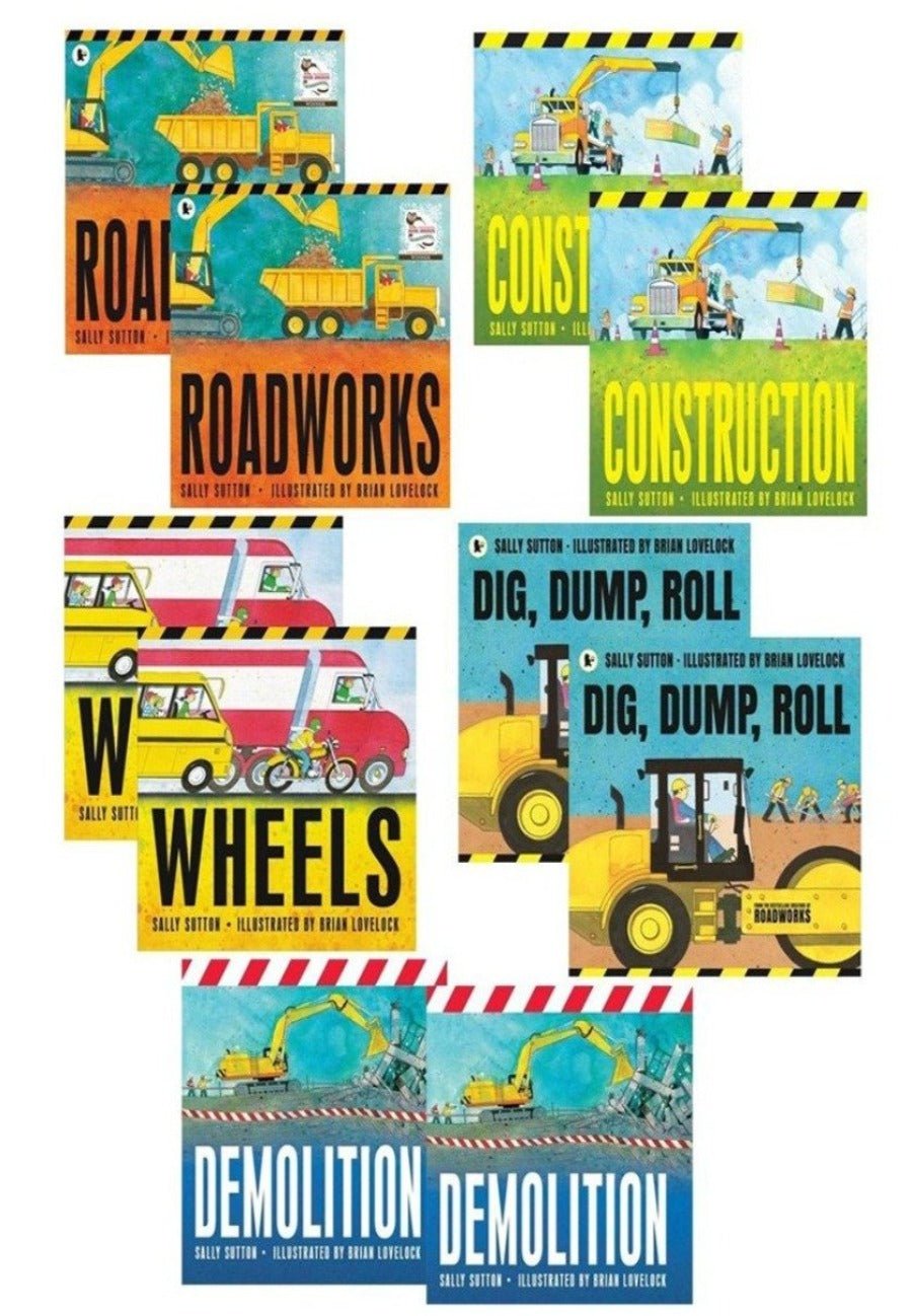 Construction Crew: Dig, Dump, Roll (Board book) 