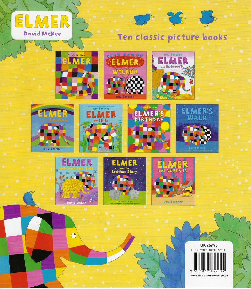 Elmer - 10 Classic Picture Books Pack by David McKee