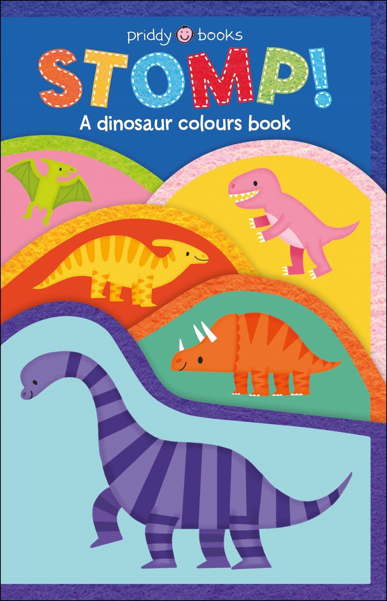 Stomp! A Dinosaurs Colours Books