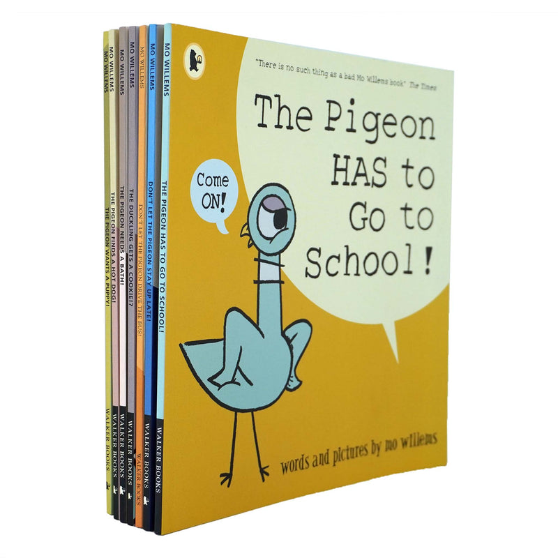 The Mo Willems Pigeon Book Collection - 7 Book Set