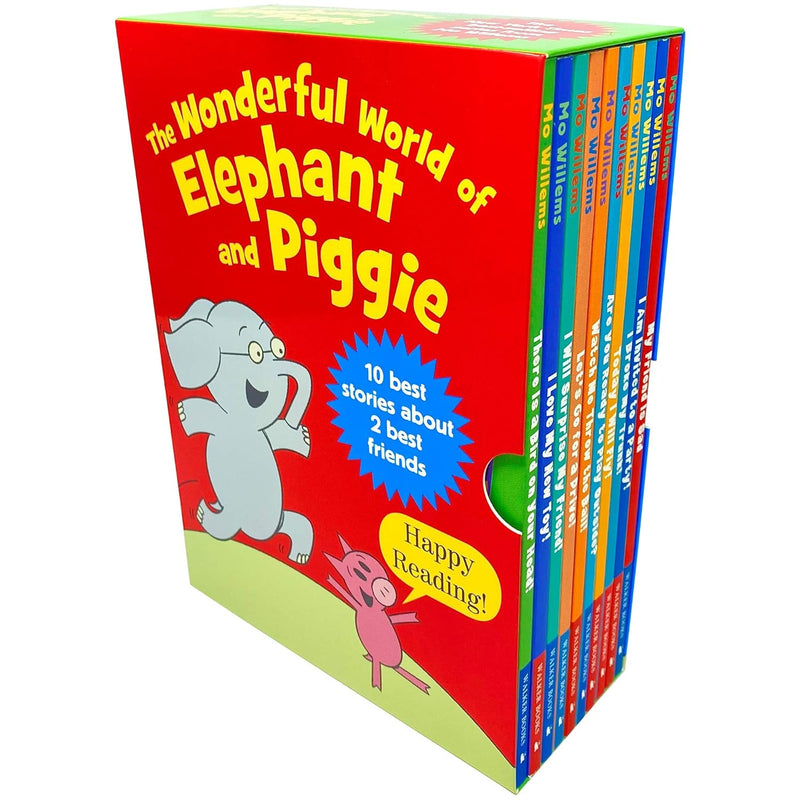 The Wonderful World of Elephant and Piggie 10 Book Set