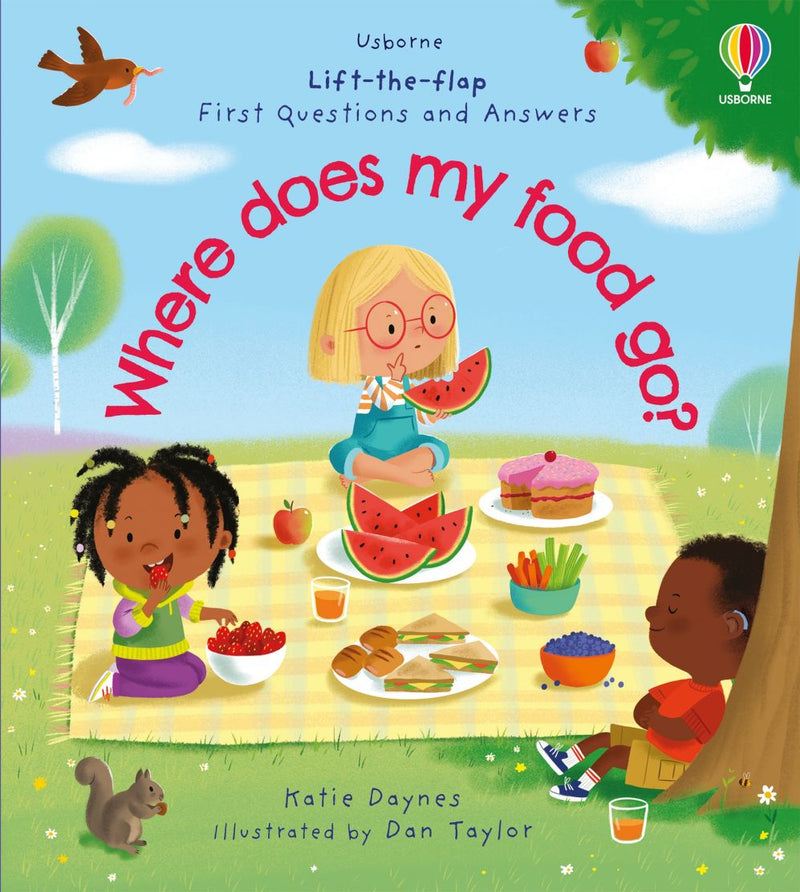 Where Does My Food Go? Lift - the - flap First Questions and Answers